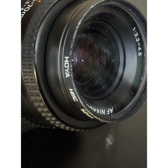 Nikon N5005 35mm SLR Film Camera AF Nikkor 35-70mm Lens Hoya Filter As-Is - Picture 3 of 8
